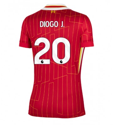 Liverpool Diogo Jota #20 Replica Home Stadium Shirt for Women 2024-25 Short Sleeve